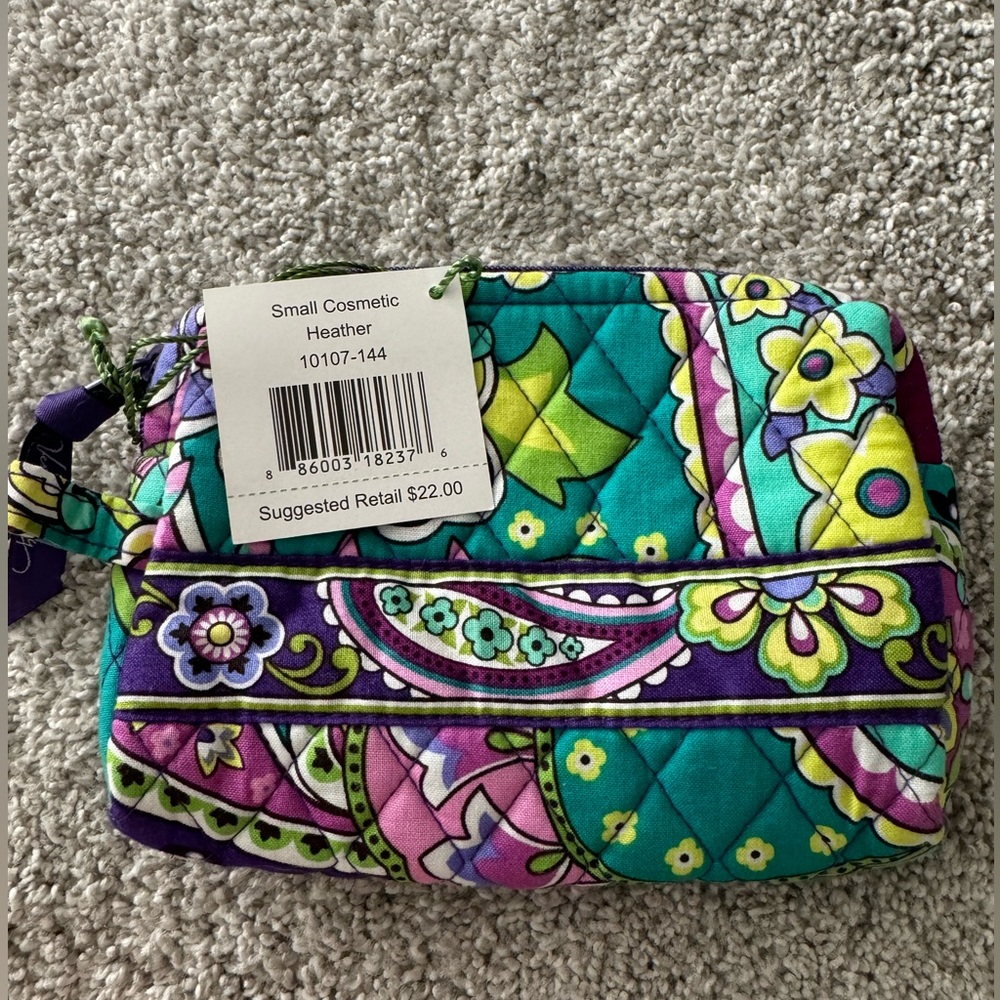 Vera Bradley Small Cosmetic (Heather)